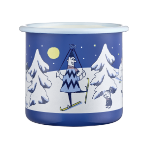 Mumin Emaljmugg - Starry Night, 3,7 dl