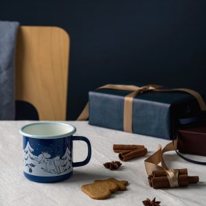 Mumin Emaljmugg - Starry Night, 3,7 dl