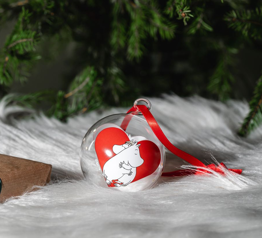 Mumin Julkula - Hjärta - 7 cm