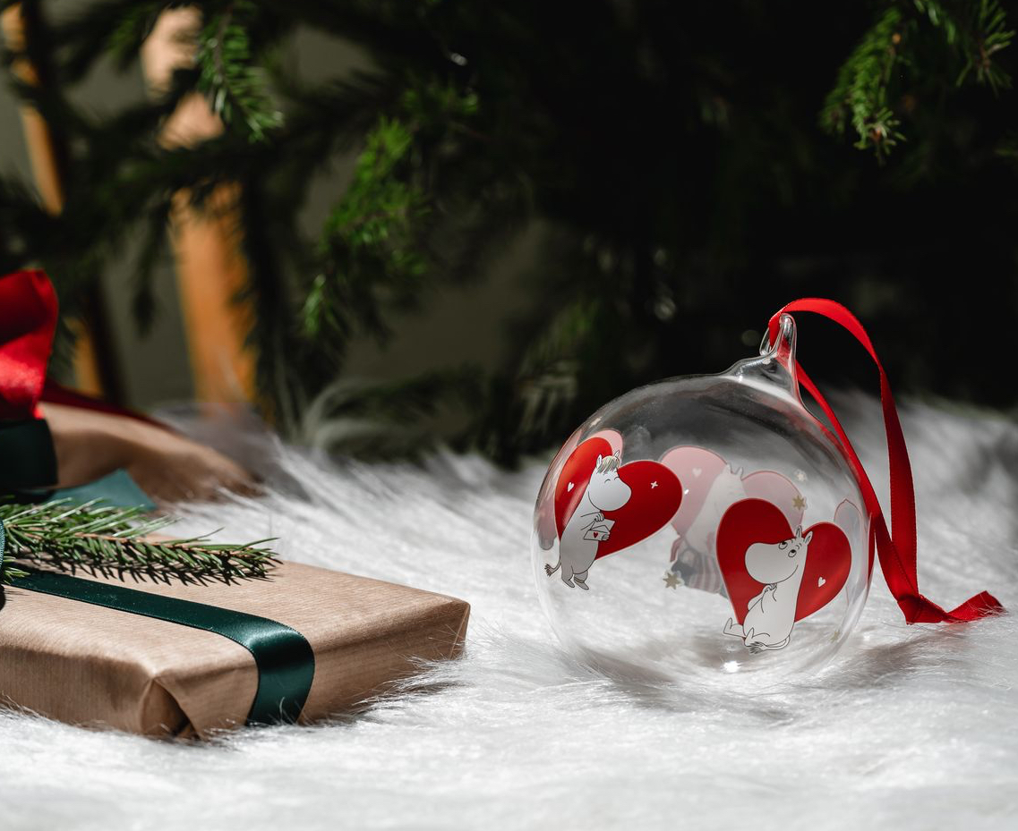 Mumin Julkula - Hjärta - 9 cm