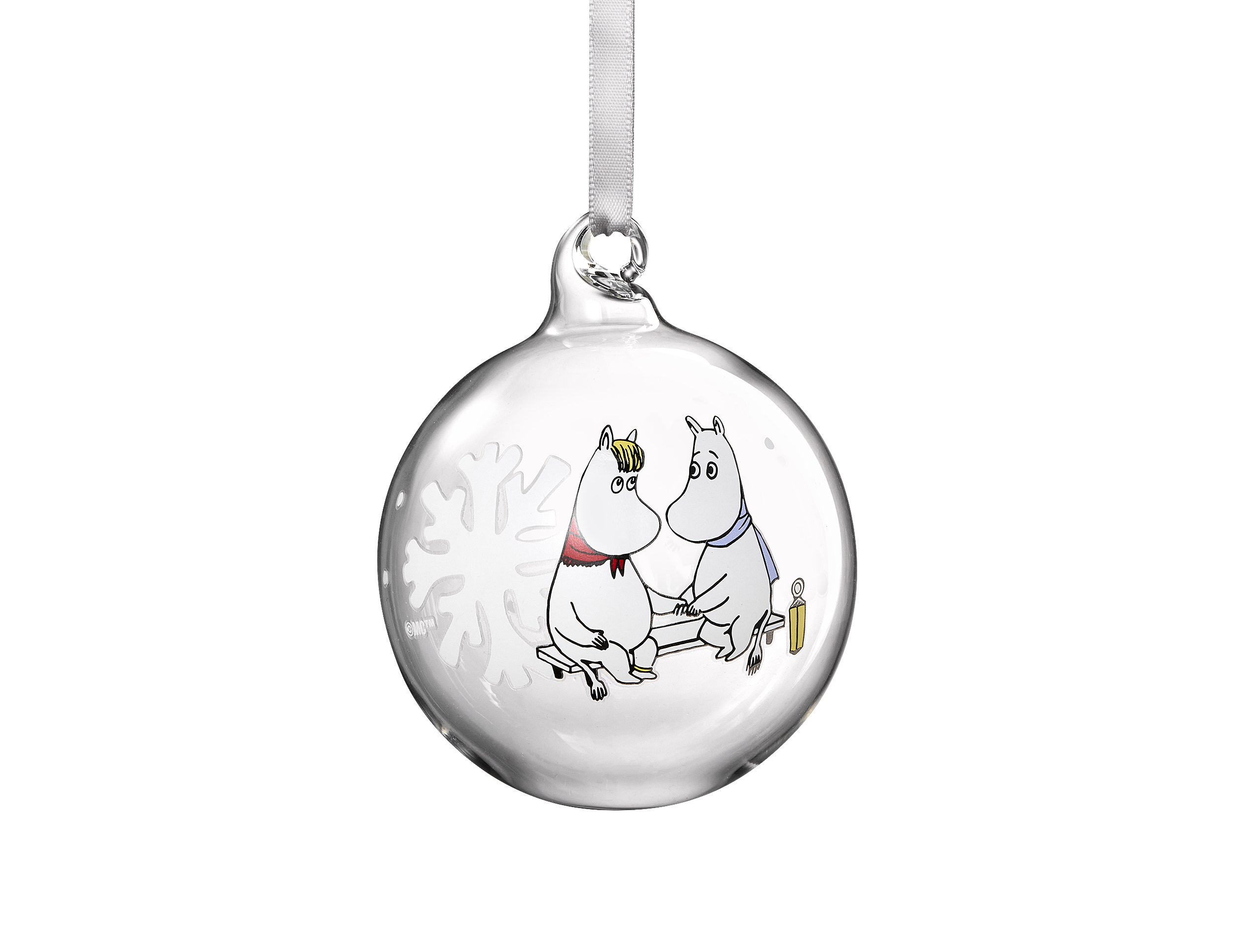 Mumin Julkula- Snoflinga - 7 cm_Lilla Stork