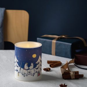 Mumin LED - Blockljus - Starry Night 12,5 cm