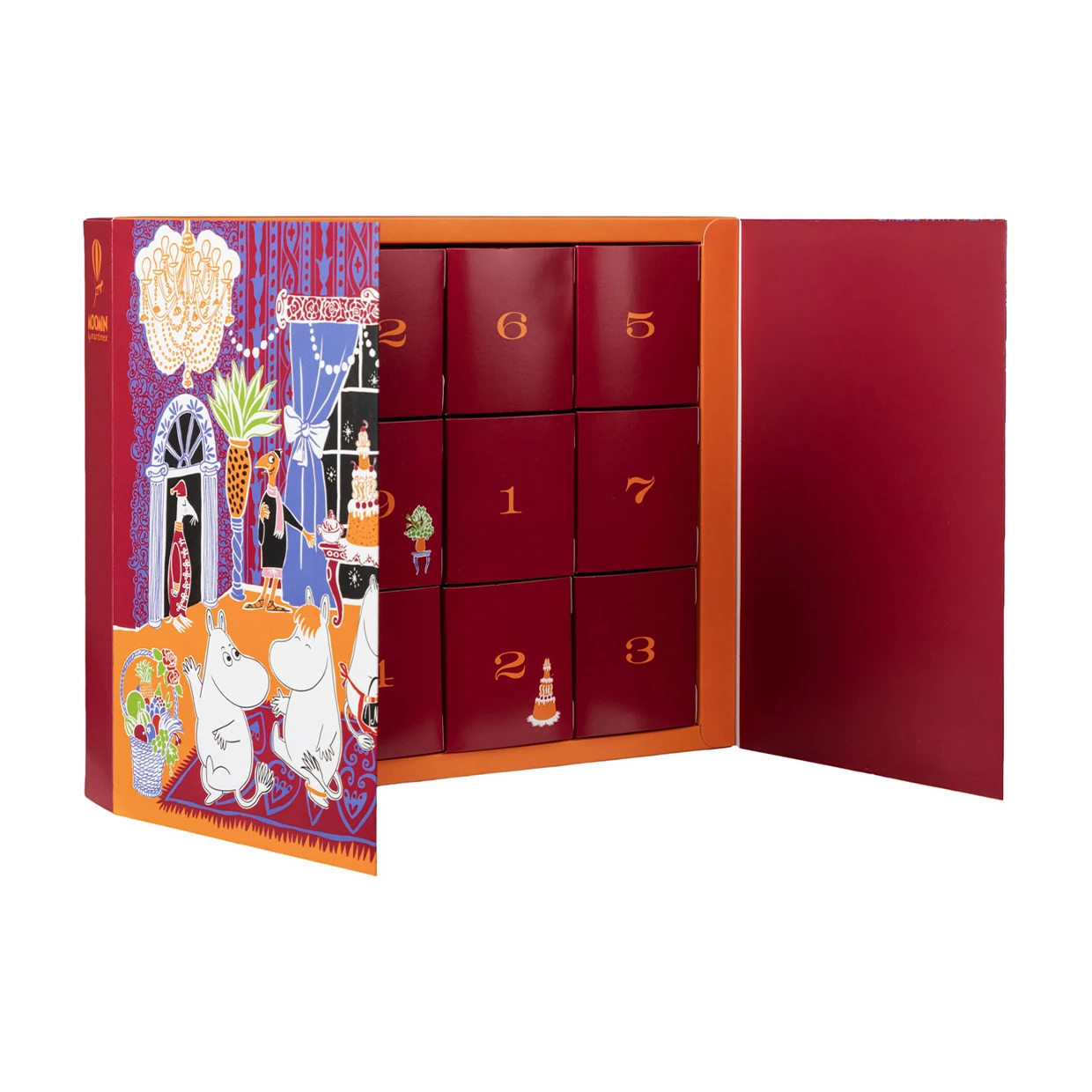 Mumin Strumpjulkalender - Adventskalender storlek 42/46