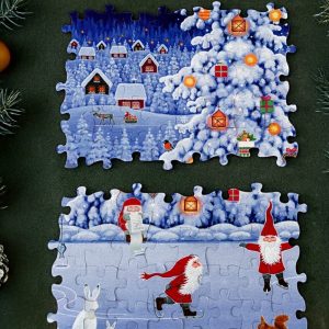 Adventskalender - Pussel - God Jul