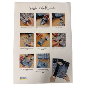 Adventskalender - Pussel - God Jul