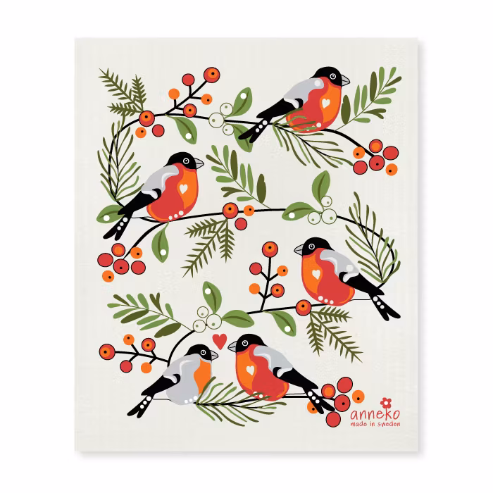 Disktrasa - Domherre med Röda Bär