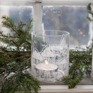 Ljuslykta Byhult - 10 x 12 cm