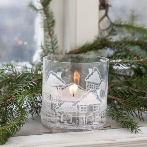 Ljuslykta - Byhult - 8 x 8 cm