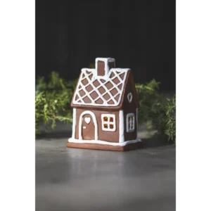 Ljuslykta Pepparkakshus - 16cm