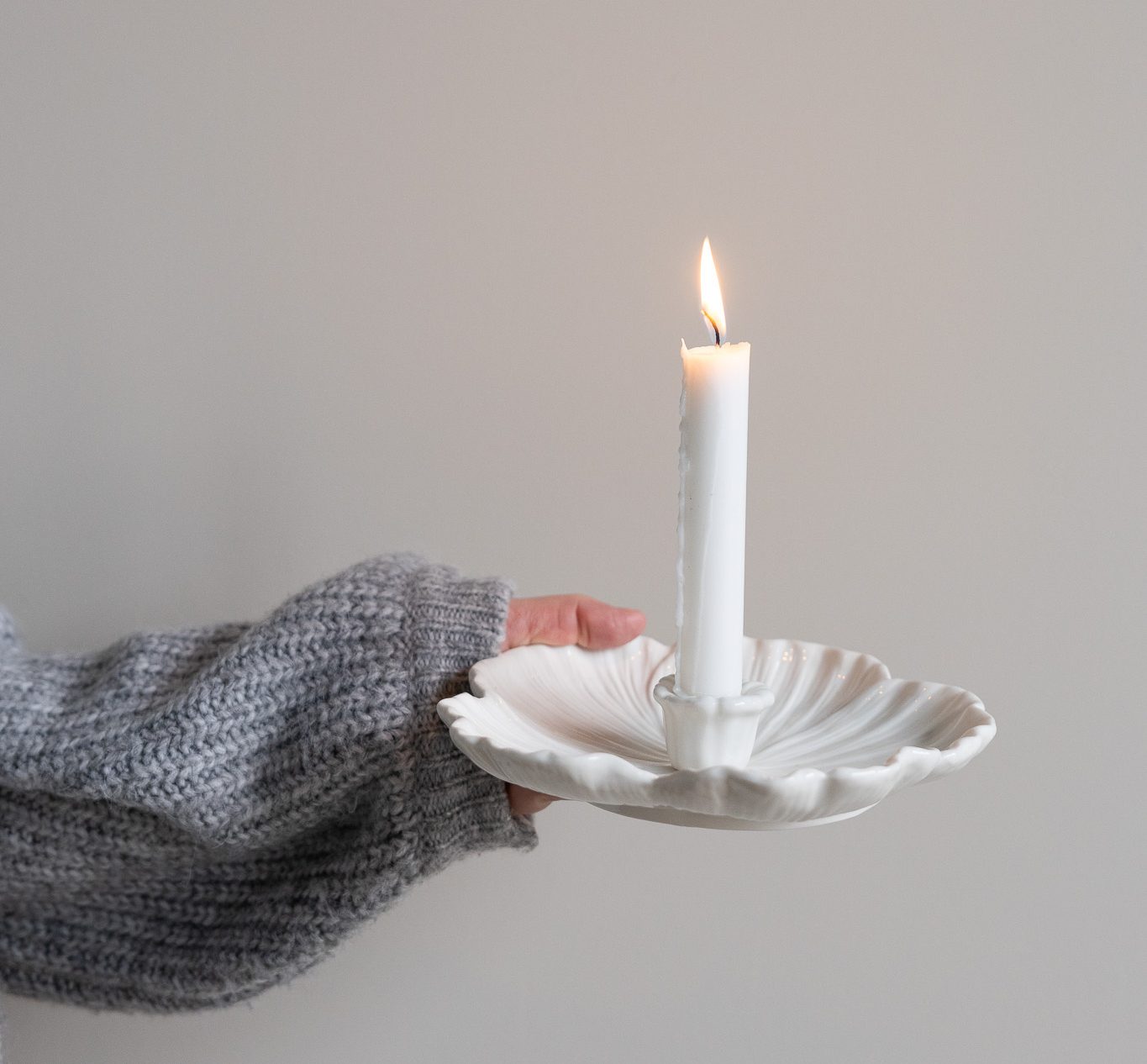 Ljusstake - Botanik - Vit