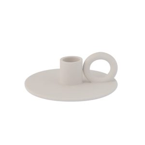 Ljusstake - Smedbyn - Vit