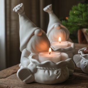 Majas Mr Santa för värmeljus - Majas Cottage