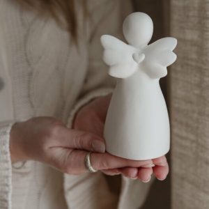 Majas Tack Ängel för Värmeljus - Majas Cottage