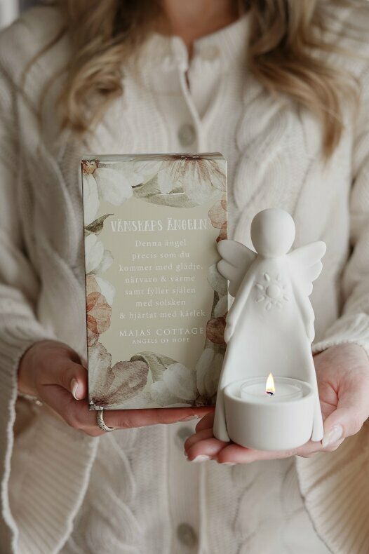 Majas Vanskapsangel för Varmeljus - Majas Cottage