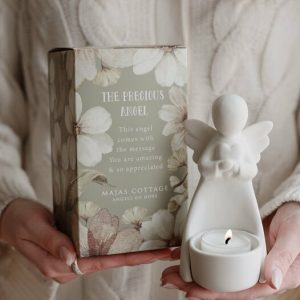 Majas Värdefull Ängel för Värmeljus - majas Cottage