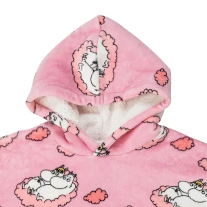 Mumin Jättehoodie - Tupplur, Rosa - Vuxenstorlek