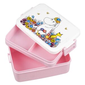 Mumin Lunchlåda - Äng, Rosa - Rätt Start