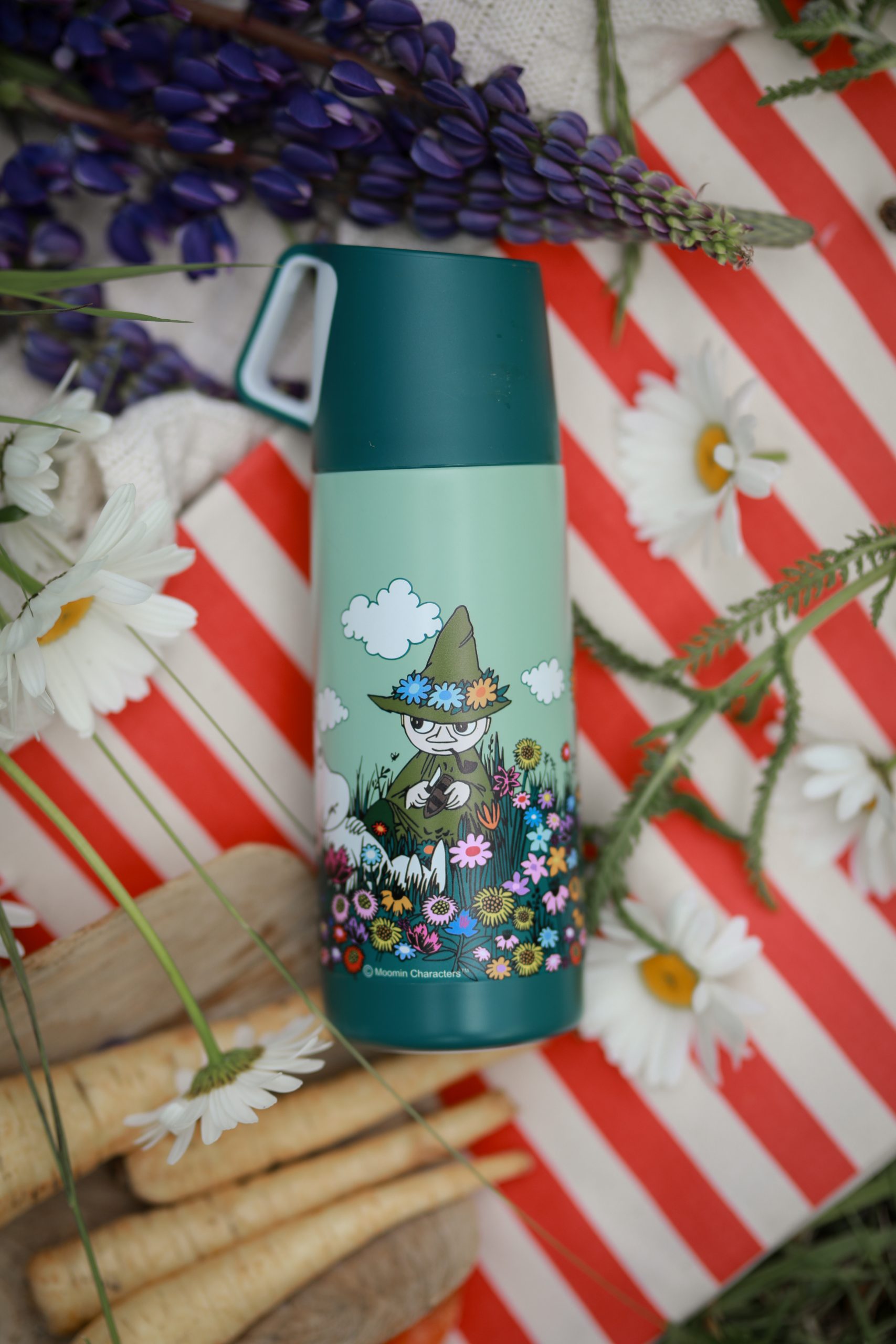 Mumin Termos - Äng - Grön, 350 ml - Rätt Start