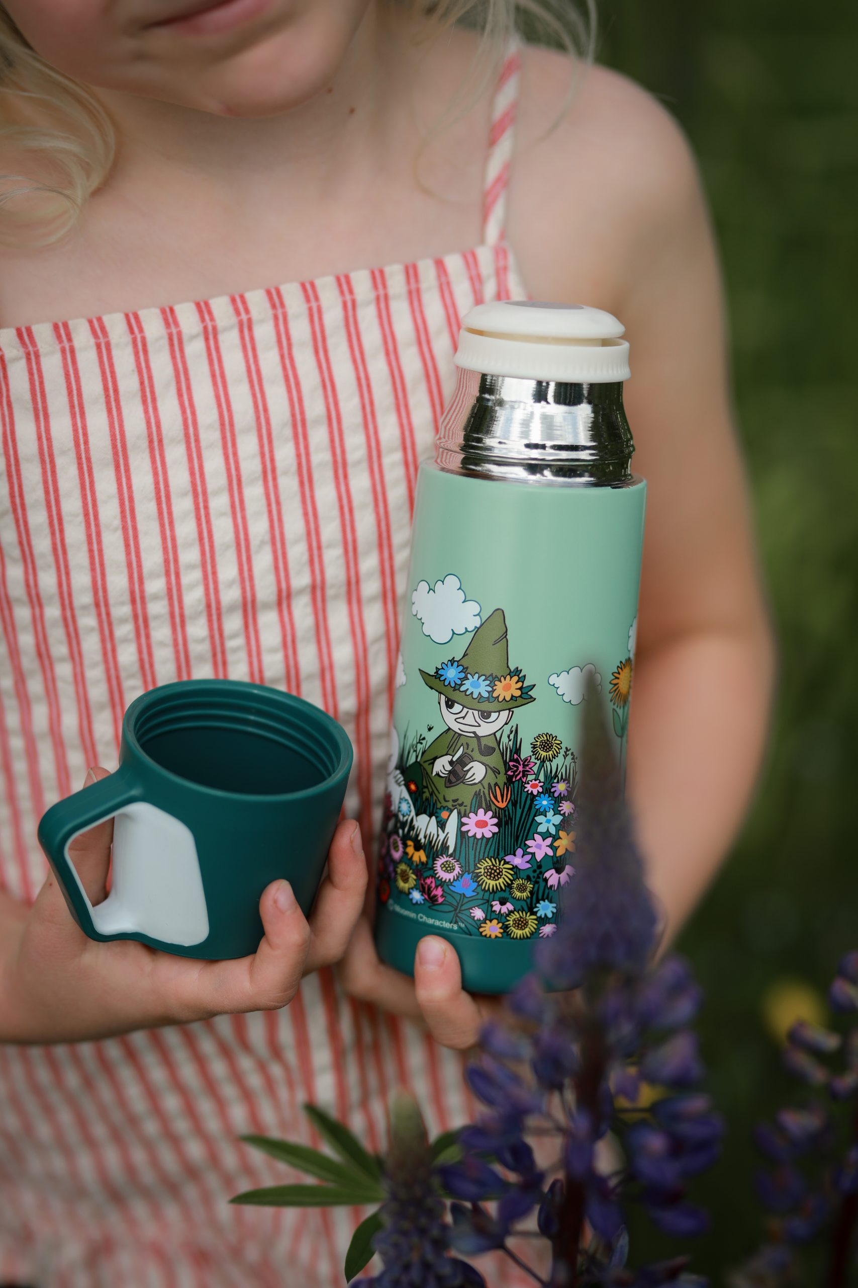 Mumin Termos - Äng - Grön, 350 ml - Rätt Start