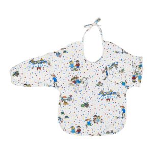 Pippi haklapp/förkläde med ärm - Födelsedag