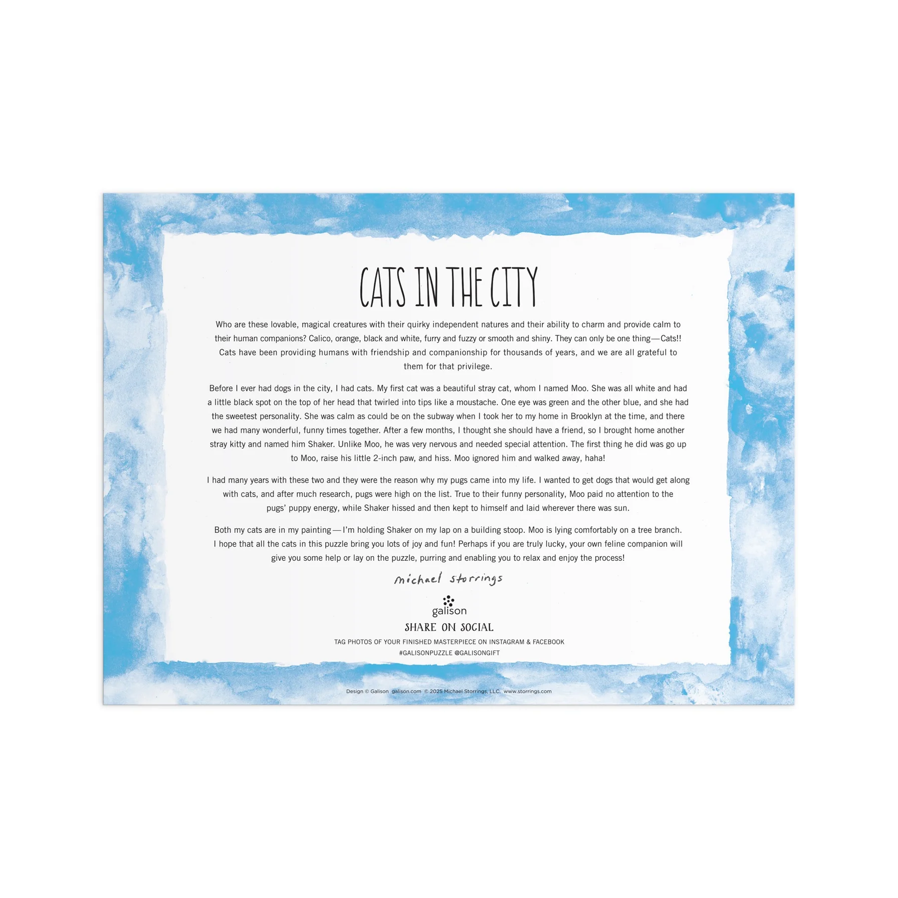 Pussel - Katter i Staden - 1000 bitar