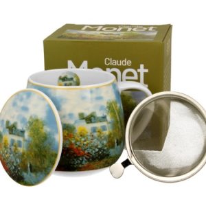 Tekopp med Tesil - Monet - The Garden at Argenteuil