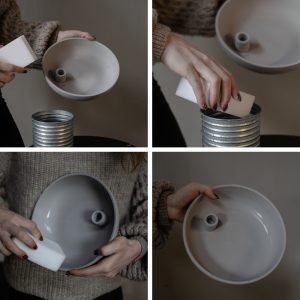 Tvättsvamp för matt keramik