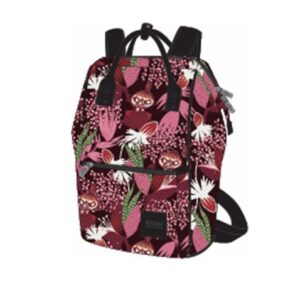 Mumin Ryggsäck - Röd Knopp - Lilla My