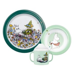 Mumin Barnservis - Äng - 3 Delar - Rätt Start