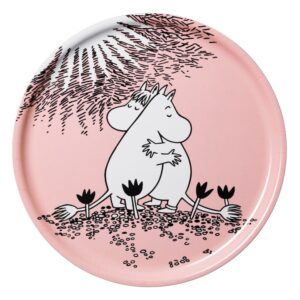 Mumin Bricka, 35 cm - Kärlek