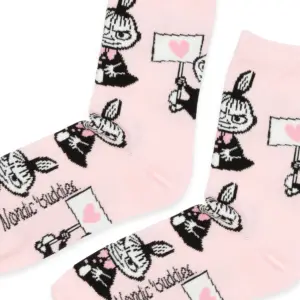 Mumin Damstrumpor – Lilla My - Kärlek, Rosa