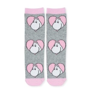 Mumin Damstrumpor – Mumintrollet - Kärlek, Grå