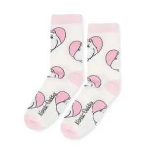 Mumin Damstrumpor – Mumintrollet - Kärlek, Rosa