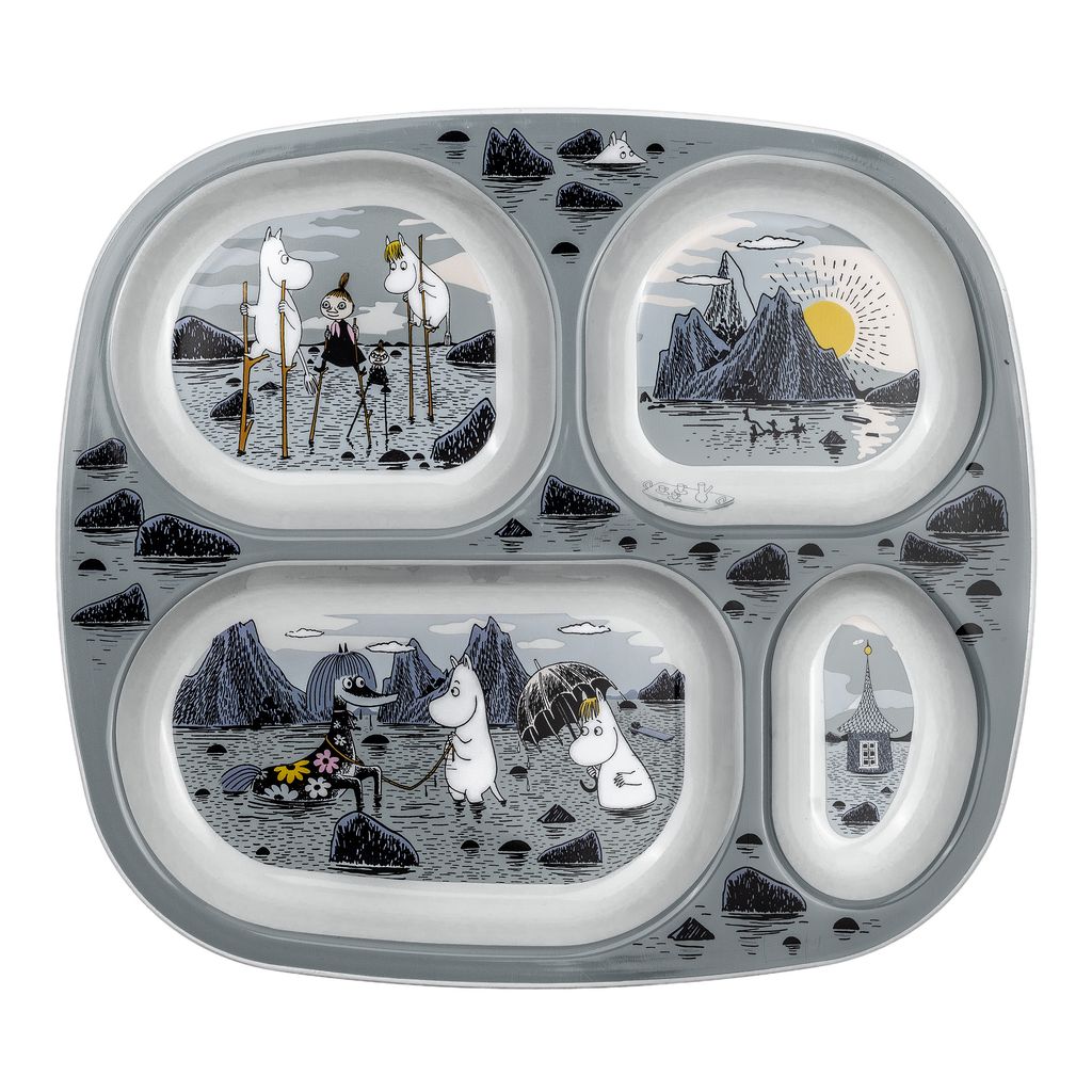 Mumin Facktallrik - Kobbar & Skär - Rätt Start