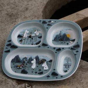 Mumin Facktallrik - Kobbar & Skär - Rätt Start