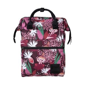 Mumin Ryggsäck - Röd Knopp - Lilla My