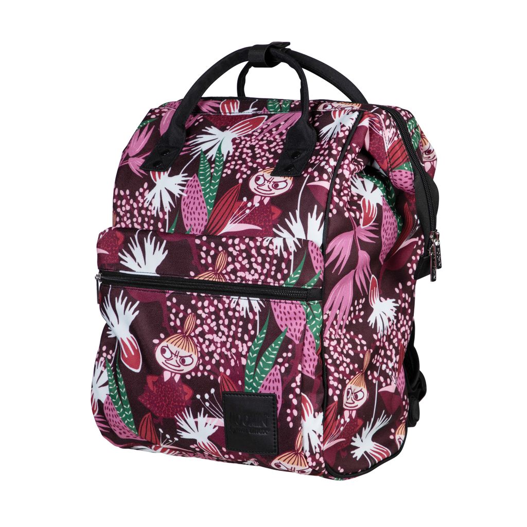 Mumin Ryggsäck - Röd Knopp - Lilla My