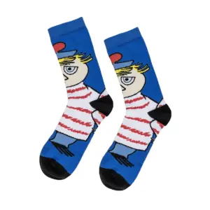 Mumin Strumpor - Too-Ticki, Blå (flera storlekar)