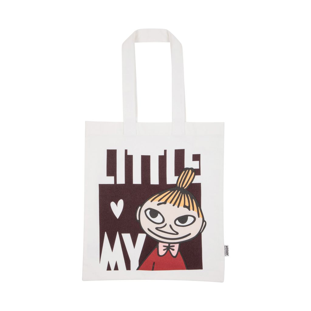 Mumin Tygkasse - Lilla My - Leende