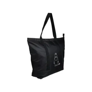 Mumin Väska - XL - Mumintrollet, Svart