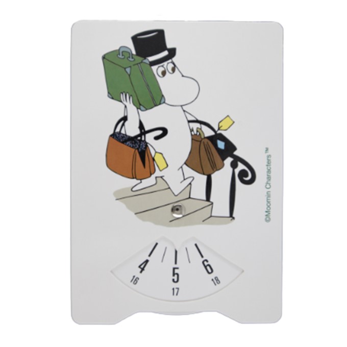 Parkeringsskiva - Mumin - Muminpappa Reser