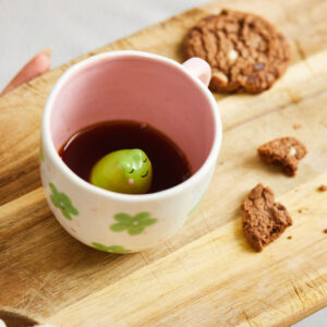 Porslinsmugg med Groda - 3D