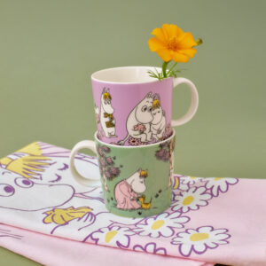 Arabia Mumin Mugg - Omtanke & Förälskelse, 2-pack