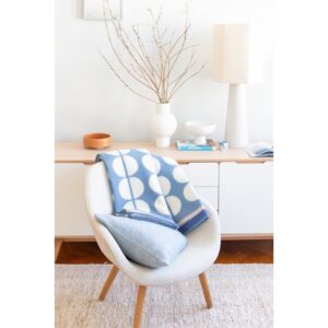 Ullfilt Felix - Blå - 130 x 180 cm