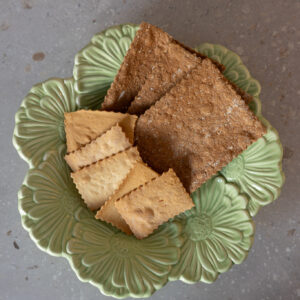 Keramikfat Äng, 25 x 25 cm - Grön