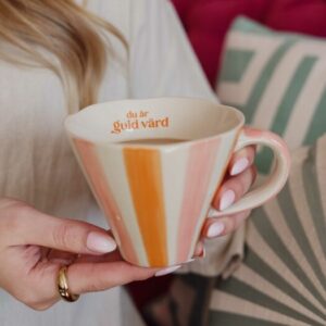 Majas Mugg - Du är Guld Värd - Majas Cottage