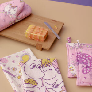 Mumin Kökshanddukar - Förälskade - 2-pack