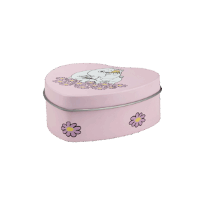 Mumin Plåtburk, 10 x 10 cm - Tillsammans