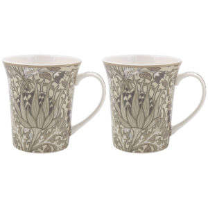 William Morris - Porslinsmugg Artichoke - 2-pack