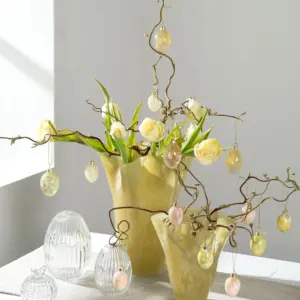 Hängande Påskägg i Glas - Sockrade - 9-pack